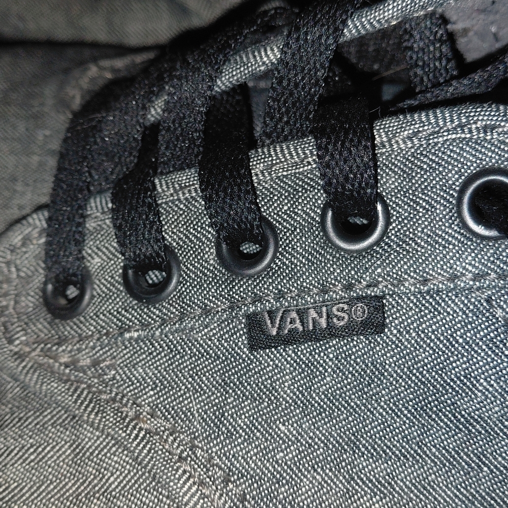 Vans Men's Black and Gray Sneakers - Picture 3 of 5